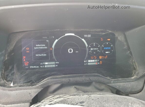 7SVAAABA0RX038917 2024 TOYOTA SEQUOIA White Widok zestawu wskaźników