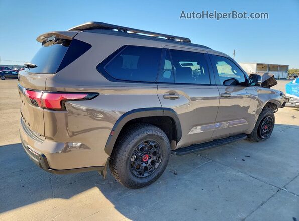 7SVAAABA0SX067579 2025 TOYOTA SEQUOIA Tan Trasero derecho