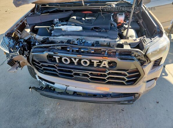 7SVAAABA0SX067579 2025 TOYOTA SEQUOIA Tan Vista del compartimento del motor