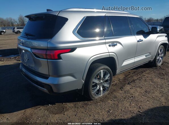 7SVAAABA1PX008855 2023 TOYOTA SEQUOIA Silver უკანა მარჯვენა