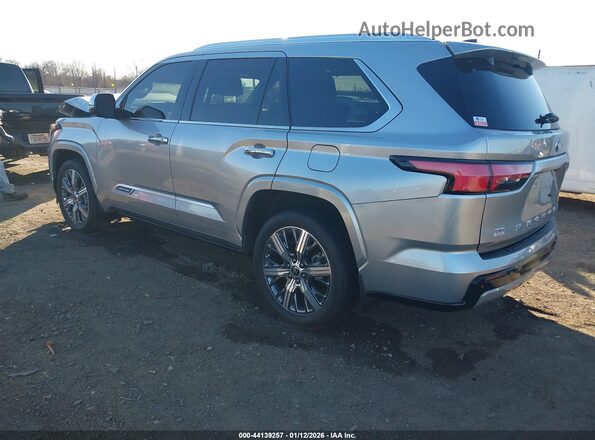 7SVAAABA1PX008855 2023 TOYOTA SEQUOIA Silver უკანა მარცხენა