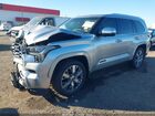 2023 Toyota Sequoia Capstone Silver vin: 7SVAAABA1PX008855