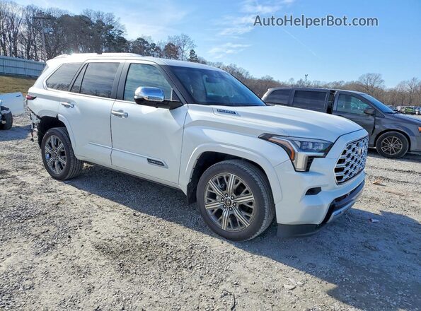 7SVAAABA5TX077249 2026 TOYOTA SEQUOIA White წინა მარჯვენა