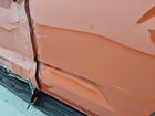 2024 Toyota Sequoia Sr Orange vin: 7SVAAABA6RX044219 Damage: Left Rear Door, Dent(S) W/ Paint Dmg, > 12 Inches