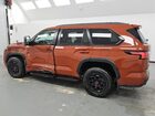 2024 Toyota Sequoia Sr Orange vin: 7SVAAABA6RX044219 Damage: Left Running Board, Dent(S) W/No Paint Dmg, 4 To 5 Inches