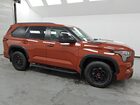 2024 Toyota Sequoia Sr Orange vin: 7SVAAABA6RX044219 Damage: Right Running Board, Dent(S) W/No Paint Dmg, 5 To 6 Inches