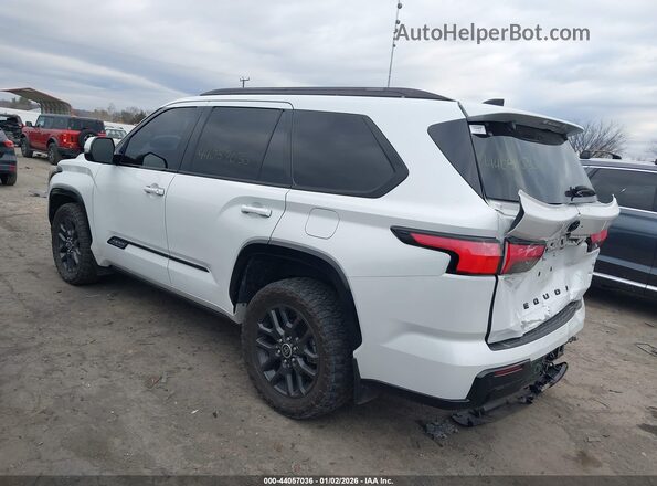 7SVAAABA7PX005703 2023 TOYOTA SEQUOIA White Задня ліва чверть