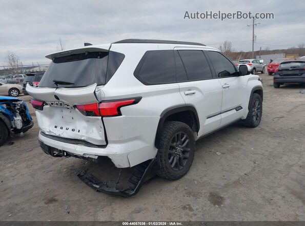 7SVAAABA7PX005703 2023 TOYOTA SEQUOIA White Задня права чверть