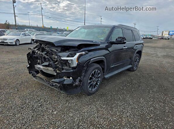 7SVAAABA8PX004088 2023 TOYOTA SEQUOIA Blue Передня ліва чверть