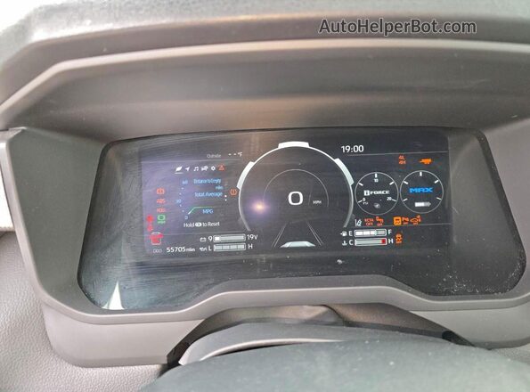 7SVAAABA8PX004088 2023 TOYOTA SEQUOIA Blue Вид панелі приладів