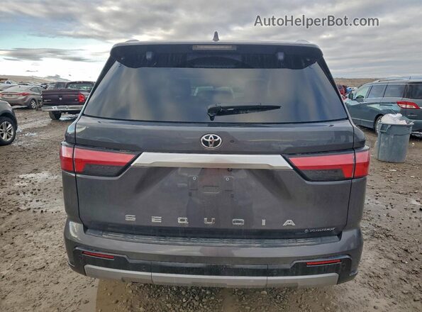 7SVAAABA9SX056581 2025 TOYOTA SEQUOIA Gray Հետևի տեսք