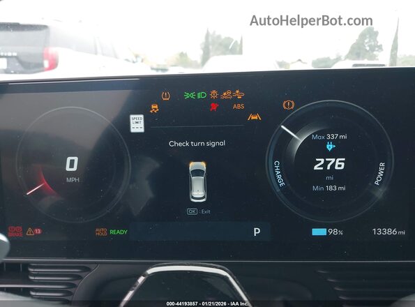 7YAKN4DA3SY032877 2025 HYUNDAI IONIQ 5 Gray Вид задніх сидінь