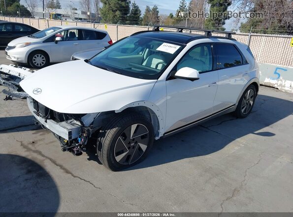 7YAKR4DA3SY028672 2025 HYUNDAI IONIQ 5 Белый Передняя левая четверть