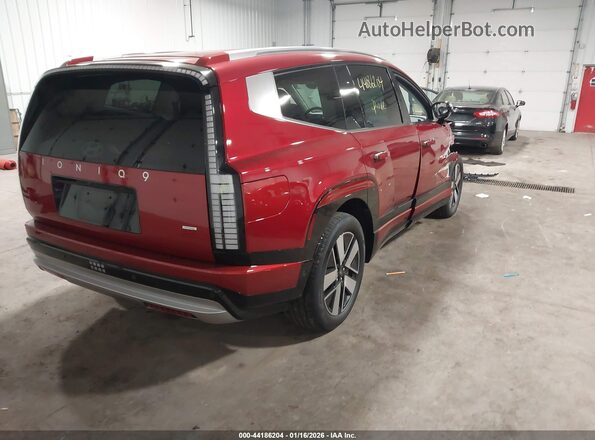 7YAMUFS33TY001951 2026 HYUNDAI IONIQ 9 Red Задня права чверть