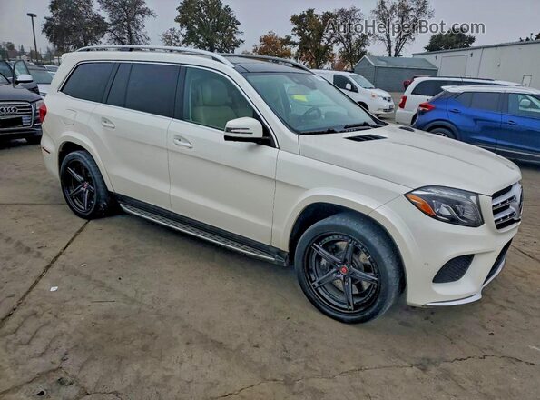 4JGDF7DE2HA792216 2017 MERCEDES-BENZ GLS-CLASS Белый Вид спереди