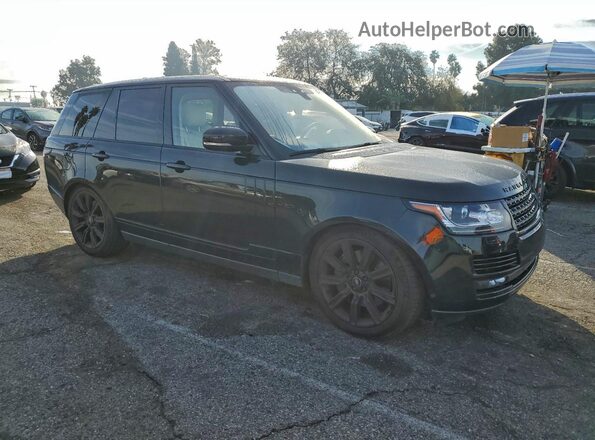 SALGS2FE7HA327856 2017 LAND ROVER RANGE ROVER Black Widok z przodu