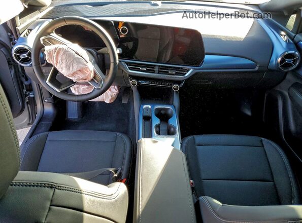 3GN7DNRP8SS207660 2025 CHEVROLET EQUINOX Серебряный Вид щитка приборов