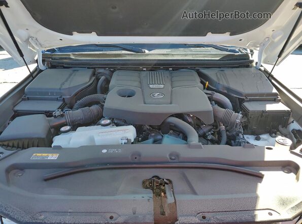 JTJTBCDX0R5030239 2024 LEXUS GX 550 PRE Белый Вид наклейки с VIN-кодом