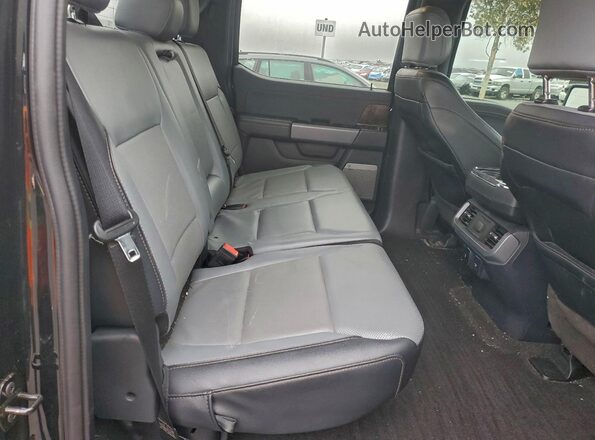 1FTVW1ELXNWG15270 2022 FORD F-150 LIGHTNING Черный Вид задней части салона