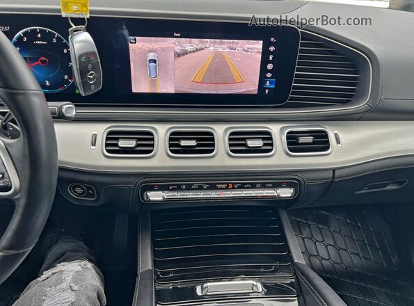 4JGFB4KB9LA183712 2020 MERCEDES-BENZ GLE-CLASS Black Вид задньої частини салону