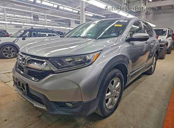 7FARW2H57KE010518 2019 HONDA CRV Серебряный Задняя правая четверть