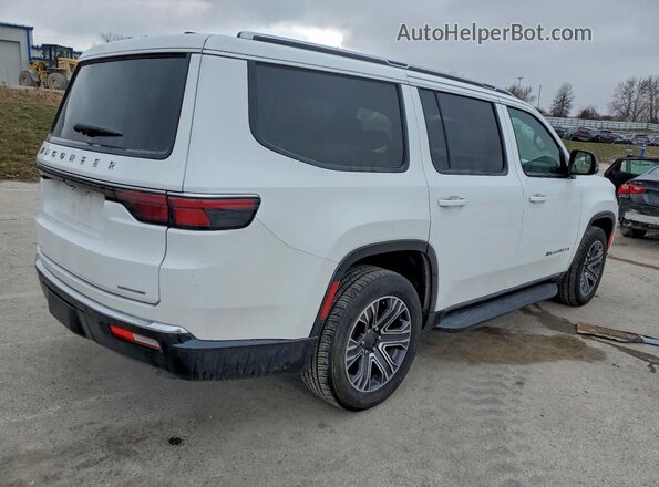 1C4SJUBP4RS126323 2024 JEEP WAGONEER Белый Передняя правая четверть