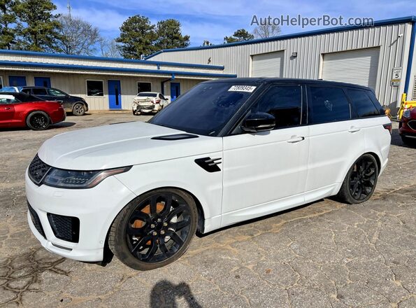 SALWR2RK0JA196591 2018 LAND ROVER RANGE ROVER White Tył lewy