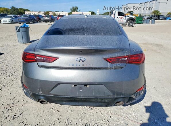 JN1CV7EK4HM111241 2017 INFINITI Q60 Gray Widok wnętrza z przodu
