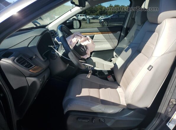 2HKRW2H86HH627571 2017 HONDA CRV Серый Вид панели приборов
