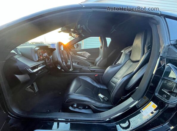 1G1YB2D45P5123840 2023 CHEVROLET CORVETTE Черный Вид панели приборов