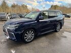 2017 Lexus Lx 570 Синий vin: JTJHY7AX2H4242774