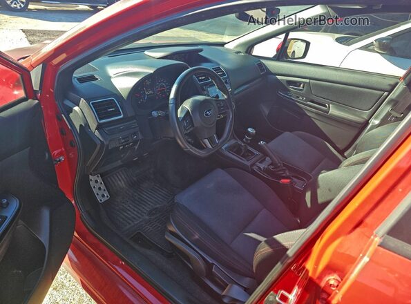 JF1VA1C61K9820987 2019 SUBARU WRX Красный Вид наклейки с VIN-кодом