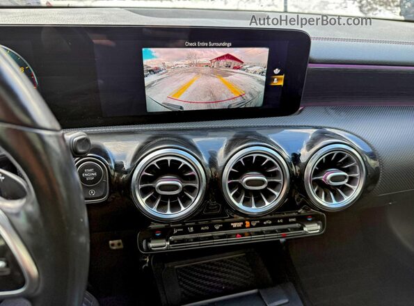W1K5J4HB1MN180376 2021 MERCEDES-BENZ CLA-CLASS Black Vista del salpicadero