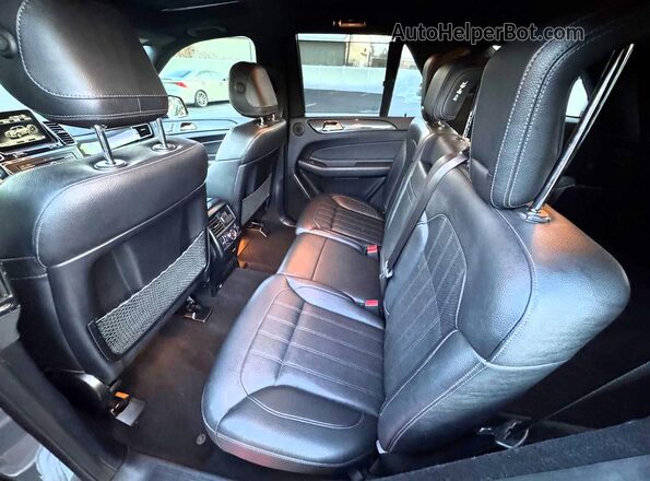 4JGDA6EB7HA989007 2017 MERCEDES-BENZ GLE Серый Вид задних сидений