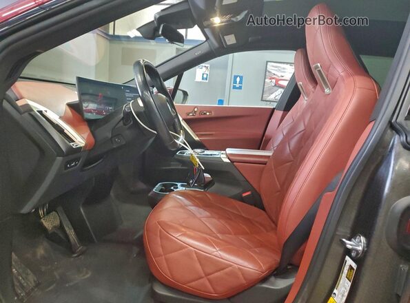 WB533CF06PCM03062 2023 BMW IX Red Dashboard view