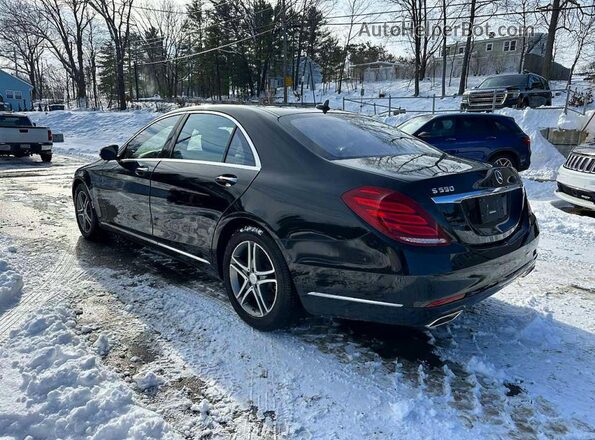 WDDUG8FB3GA225611 2016 MERCEDES-BENZ S Черный Задняя правая четверть