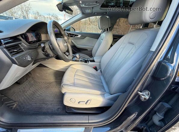 WA18NAF44LA032477 2020 AUDI OTHER Gray Vista de la etiqueta del VIN