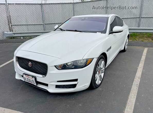 SAJAR4FX7KCP52805 2019 JAGUAR XF White Trasero derecho