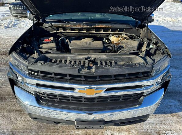3GCUYDED8MG157015 2021 CHEVROLET SILVERADO Серый Вид панели приборов
