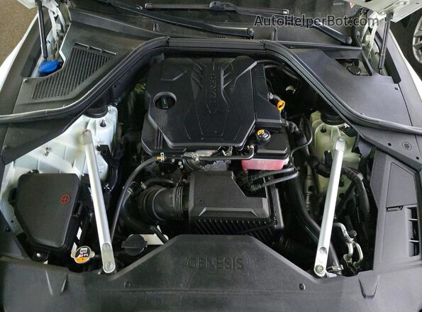 KMTGB4SC2NU092298 2022 GENESIS G80 Белый Вид салона спереди