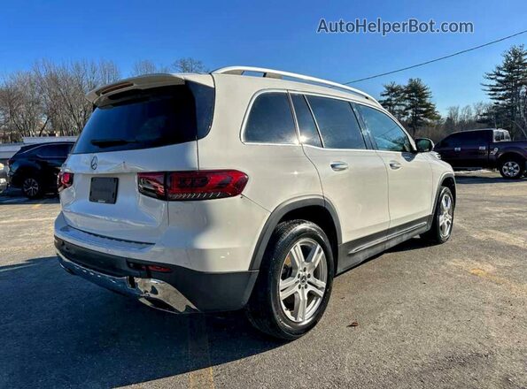 W1N4M4GBXNW195347 2022 MERCEDES-BENZ GLB-CLASS Белый Передняя правая четверть