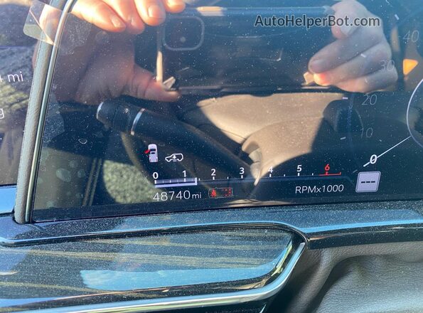 1GYS4FKLXPR237750 2023 CADILLAC ESCALADE Черный Вид панели приборов