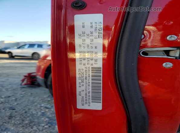 3C4PDCGBXJT252063 2018 DODGE JOURNEY Красный Вид наклейки с VIN-кодом