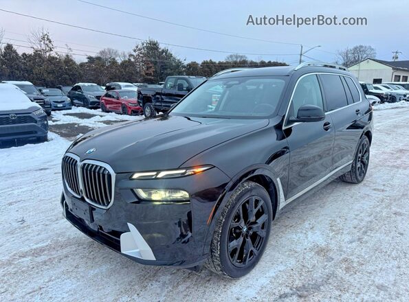 5UX23EM01R9V09934 2024 BMW X7 Black Задня ліва чверть