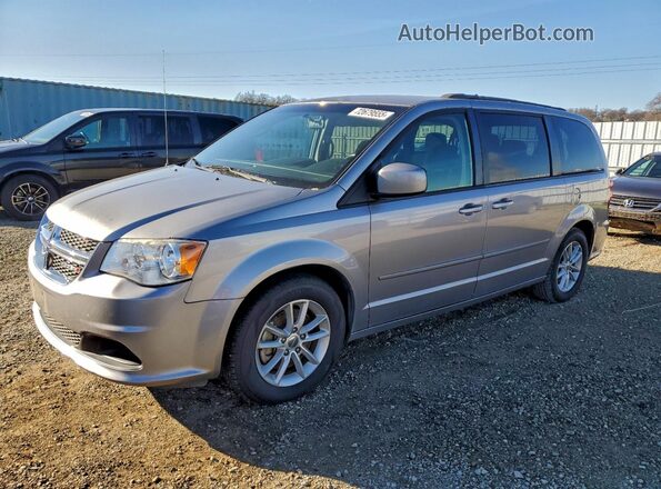 2C4RDGCG0GR323588 2016 DODGE CARAVAN Серебряный Задняя левая четверть
