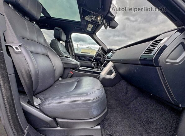 SALGS2RU8NA467056 2022 LAND ROVER RANGE Черный Вид спереди