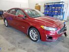 2019 Ford Fusion Se Красный vin: 3FA6P0LU4KR262777