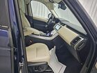 2019 Land Rover Range Rover Sport Hse Синий vin: SALWR2RU8KA862566