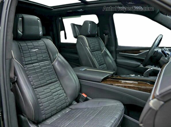 1GYS3RKL4NR258711 2022 CADILLAC ESCALADE Черный Вид сзади