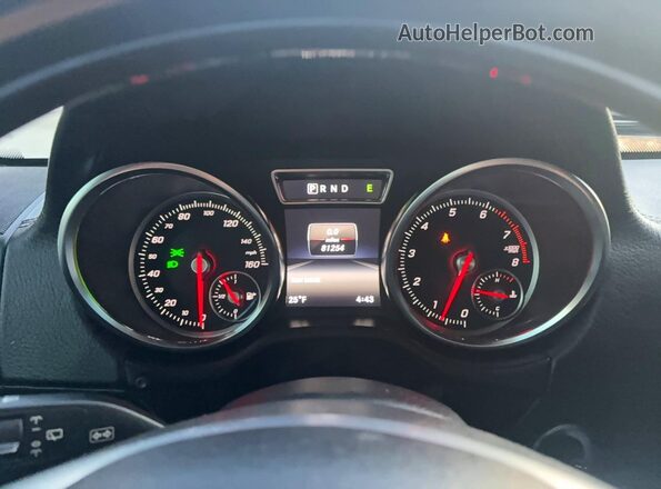 WDCYC3KH3JX288713 2018 MERCEDES-BENZ G-CLASS Черный Вид щитка приборов